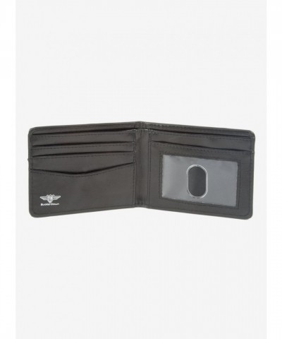 Disney Pixar Lightyear Star Command Men's Bifold Wallet - Premium Vegan Leather