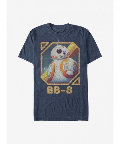 Star Wars: The Force Awakens BB-8 Roller T-Shirt - Blue Men's