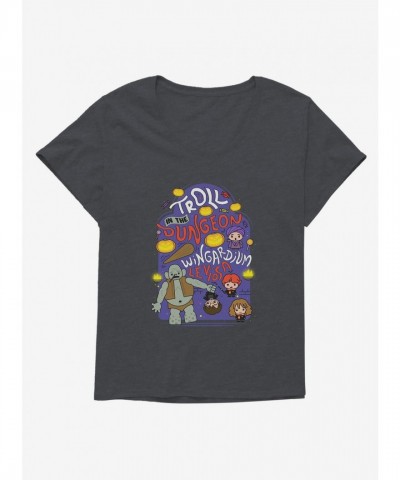 Harry Potter Troll Dungeon Dark Arts Girl Plus Size Tee