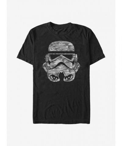 Star Wars Camouflage Men's Stormtrooper T-Shirt - Black