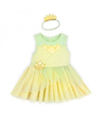 Tiana Glitter Bodysuit Costume for Baby Girls – The Princess and the Frog