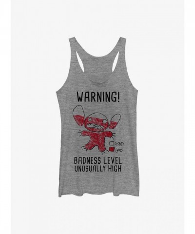Disney Lilo & Stitch Cute Grey Tank Top for Girls