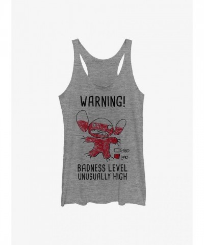 Disney Lilo & Stitch Cute Grey Tank Top for Girls