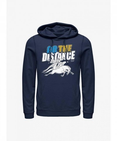 Disney's Inspiring "Go The Distance" Hoodie - Blue Men's Size