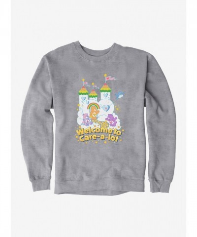 Care Bears Grey Heavyweight Fleece Sweatshirt for Men