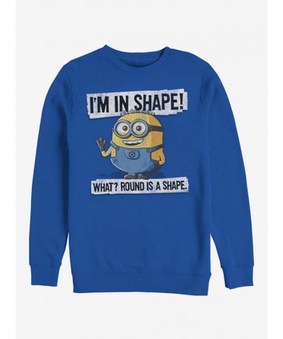 Despicable Me Minion Grey Round Sweatshirt - Unisex