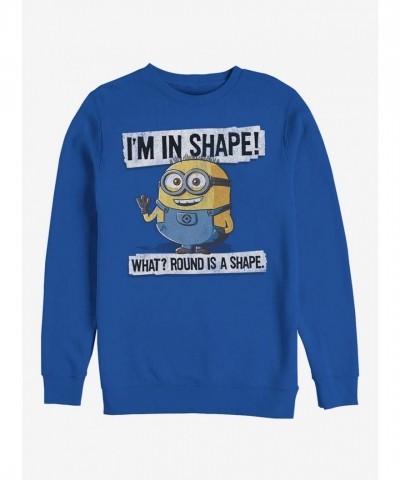 Despicable Me Minion Grey Round Sweatshirt - Unisex