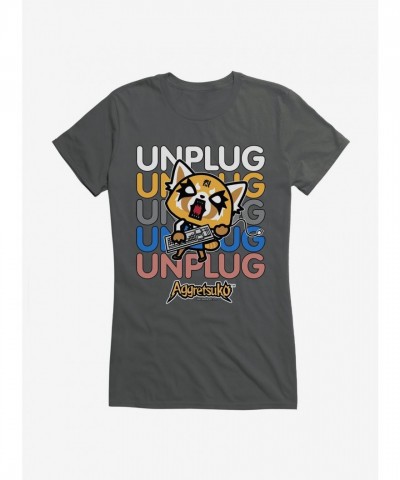 Aggretsuko Girls Lightweight Cotton T-Shirt