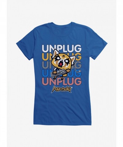 Aggretsuko Girls Lightweight Cotton T-Shirt