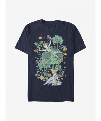Disney Peter Pan Summer Lightweight T-Shirt - Men's Blue