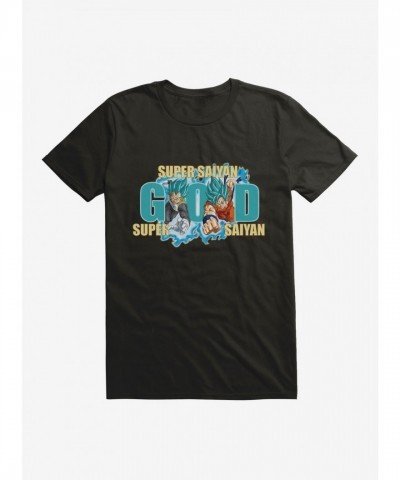 Dragon Ball Super Culture Ultra Soft Unisex T-Shirt - Super Saiyan God Black