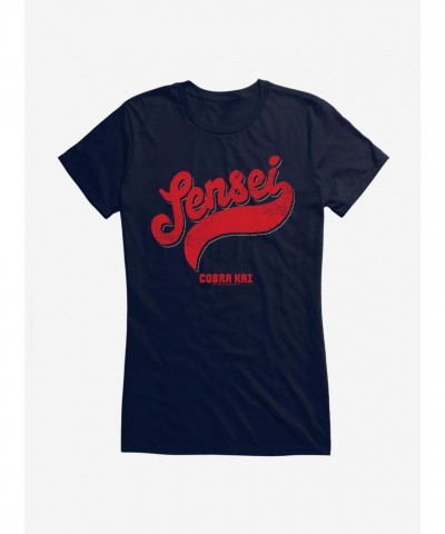 Cobra Kai Sensei Cotton T-Shirt for Girls