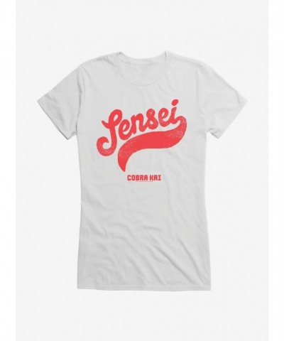 Cobra Kai Sensei Cotton T-Shirt for Girls