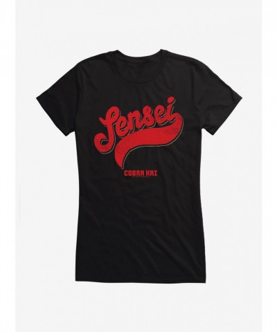 Cobra Kai Sensei Cotton T-Shirt for Girls