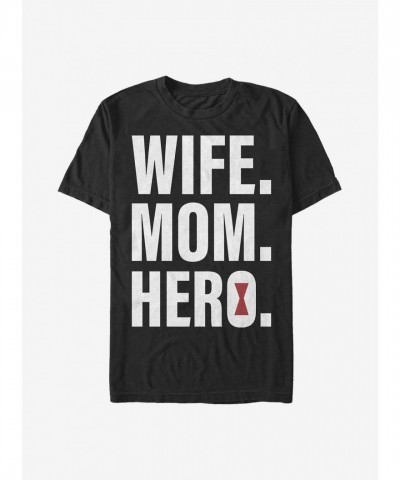 Marvel Black Widow Graphic Tee - Black for Men