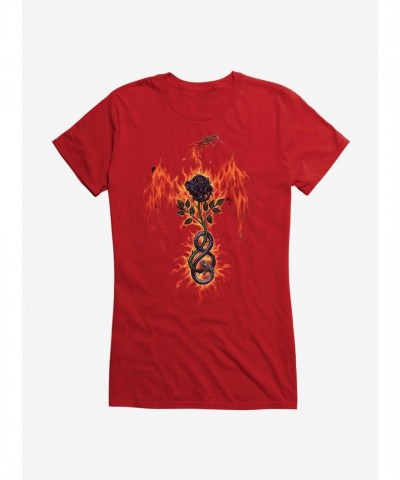 Alchemy England Sage Flame Junior Girls T-Shirt