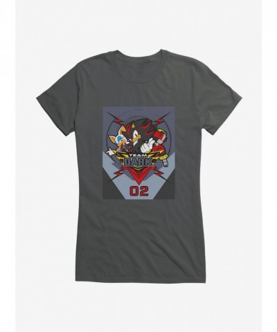 Sonic Team Dark Racing Fitted Tee for Girls