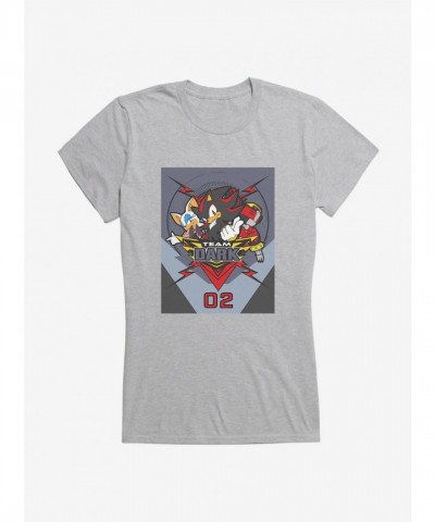 Sonic Team Dark Racing Fitted Tee for Girls