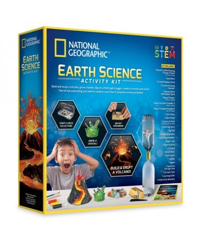 National Geographic Earth Science Exploration Kit for Kids