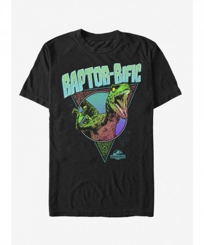 Raptorrific Retro T-Shirt - Unisex Black