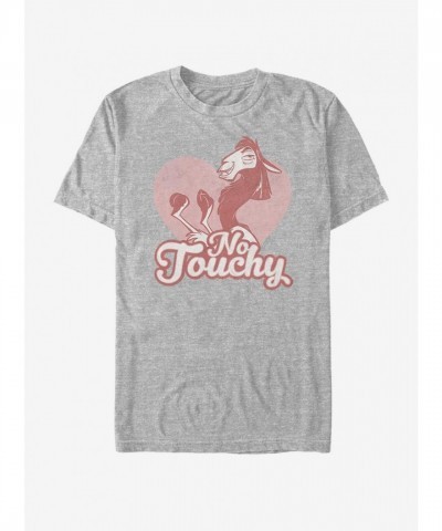 Disney Emperor's New Groove No Love Unisex T-Shirt - Grey