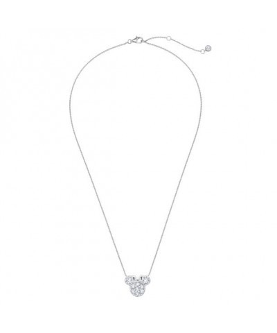 Minnie Mouse Icon CZ Necklace by CRISLU for Girls