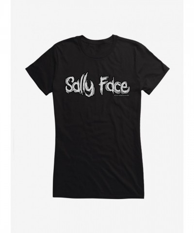 Sally Face Title Script Junior Girls Lightweight T-Shirt