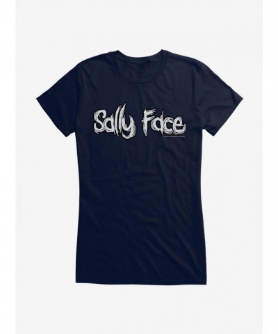 Sally Face Title Script Junior Girls Lightweight T-Shirt