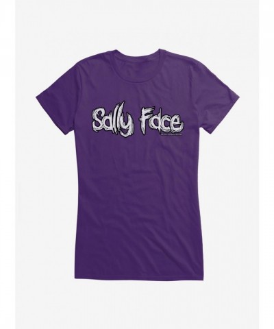 Sally Face Title Script Junior Girls Lightweight T-Shirt