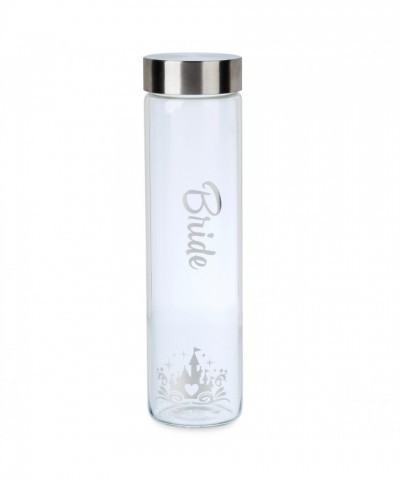 Disney's Fairy Tale Weddings 'Bride' Elegant Glass Water Bottle