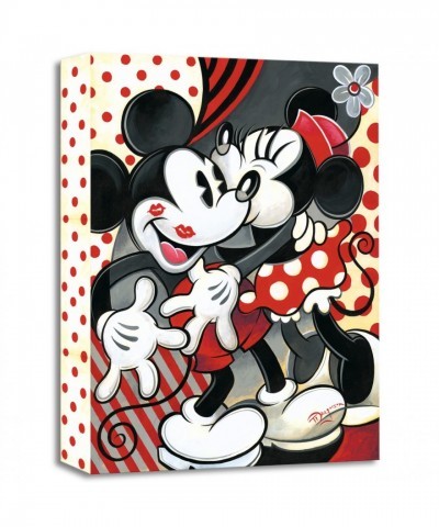 Tim Rogerson's Romantic 'Hugs and Kisses' Limited Edition Giclée Canvas