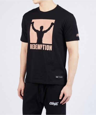 Redemption Tee - Multilingual Necktape Martial Arts T-Shirt for Men