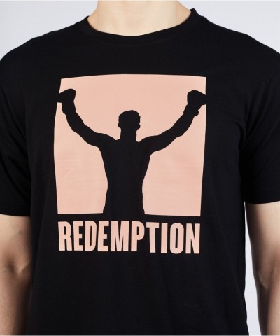 Redemption Tee - Multilingual Necktape Martial Arts T-Shirt for Men