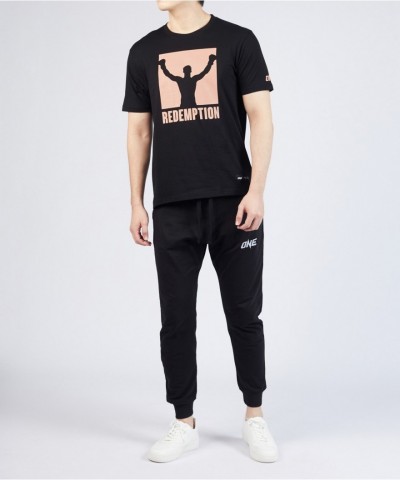 Redemption Tee - Multilingual Necktape Martial Arts T-Shirt for Men
