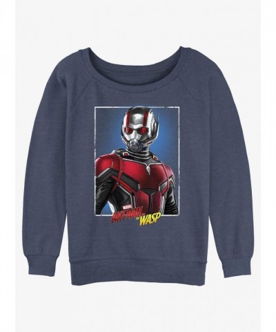 Marvel Ant-Man Quantumania Lightweight Slouchy Sweatshirt - Blue