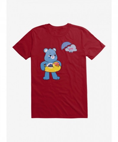 Comfortable Care Bears Grumpy Bear Summer T-Shirt for Men