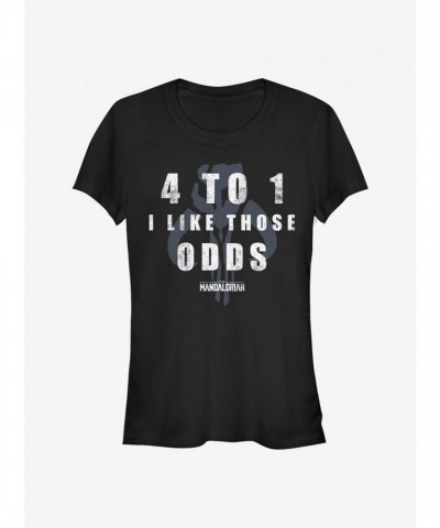The Mandalorian Rising Warrior Comfortable T-Shirt for Girls - Black