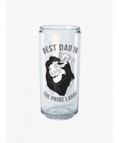 Disney The Lion King Dad Can Cup - Clear Pride Lands Edition