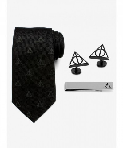 Harry Potter Deathly Hallows Men's Plated Metal Set