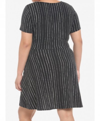 Nightmare Before Christmas Jack Skellington Inspired Plus Size Dress