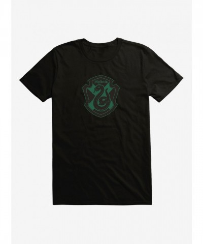 Harry Potter Slytherin Shield Graphic Tee for Men