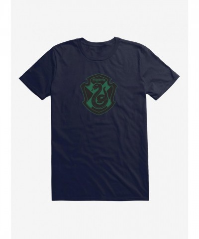 Harry Potter Slytherin Shield Graphic Tee for Men
