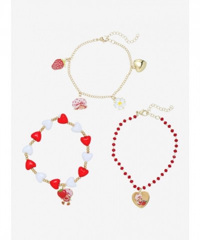 Strawberry Shortcake Charm Bracelet Set for Girls