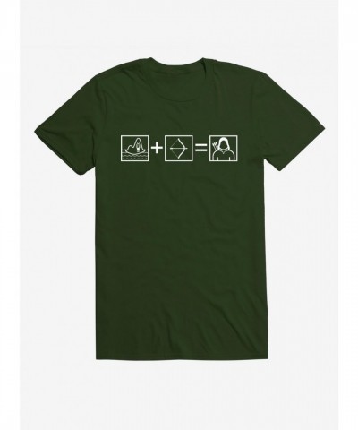 DC Comics Arrow Equation Men's Cotton T-Shirt