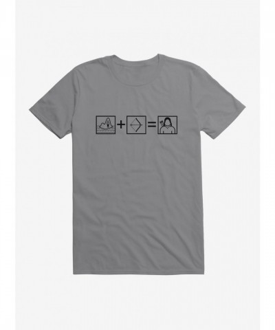 DC Comics Arrow Equation Men's Cotton T-Shirt