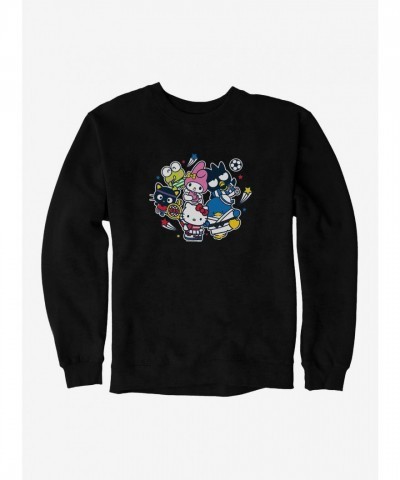 Hello Kitty Sporty Crewneck Sweatshirt for Men