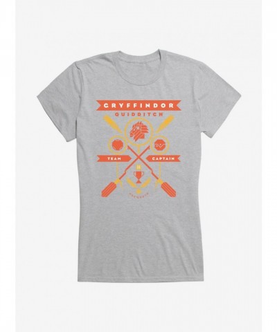 Harry Potter Gryffindor Quidditch Captain Tee for Girls