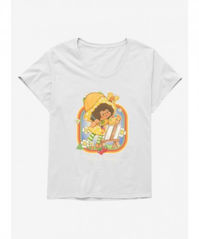 Strawberry Shortcake Orange Blossom Relaxed Fit Girls Plus Size Tee