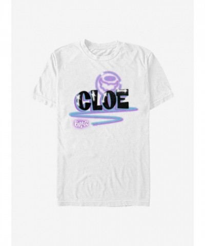 Bratz Cloe Spray Paint Design T-Shirt - Men's White
