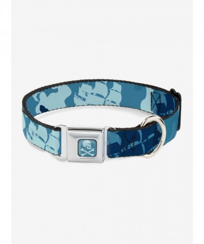 Disney Jack Sparrow Pirates Of The Caribbean Seatbelt Dog Collar